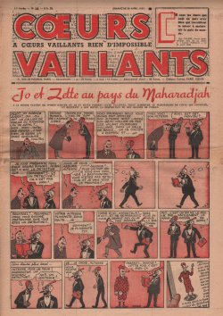 Coeurs Vaillants N 18 du 30 Avril 1939