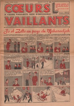Coeurs Vaillants N 20 du 14 Mai 1939